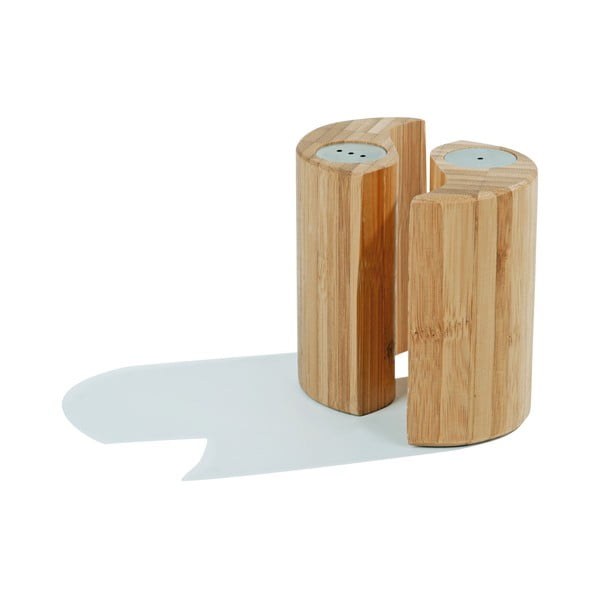 Zen bambusa salmu un piparu trauku komplekts