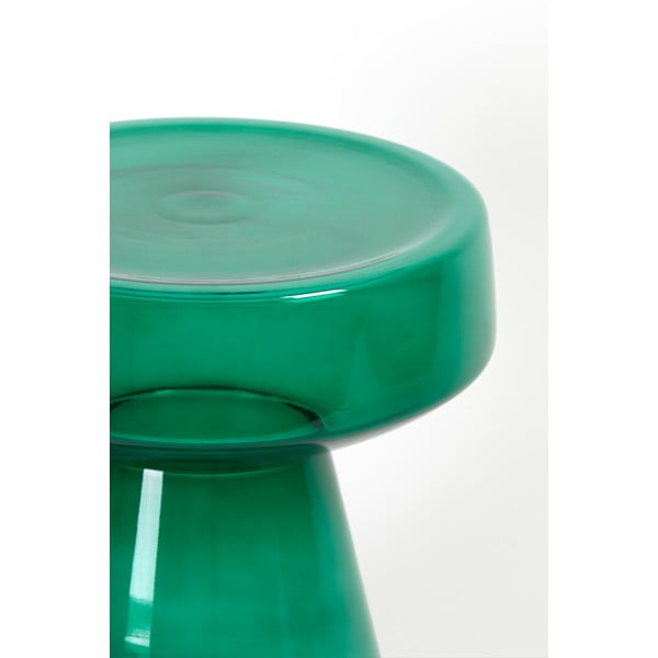 Stikla apaļš sānu galdiņš ø 37 cm Dakwa – Light & Living-image-2