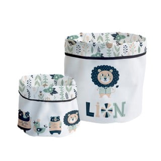 Auduma rotaļlietu grozi