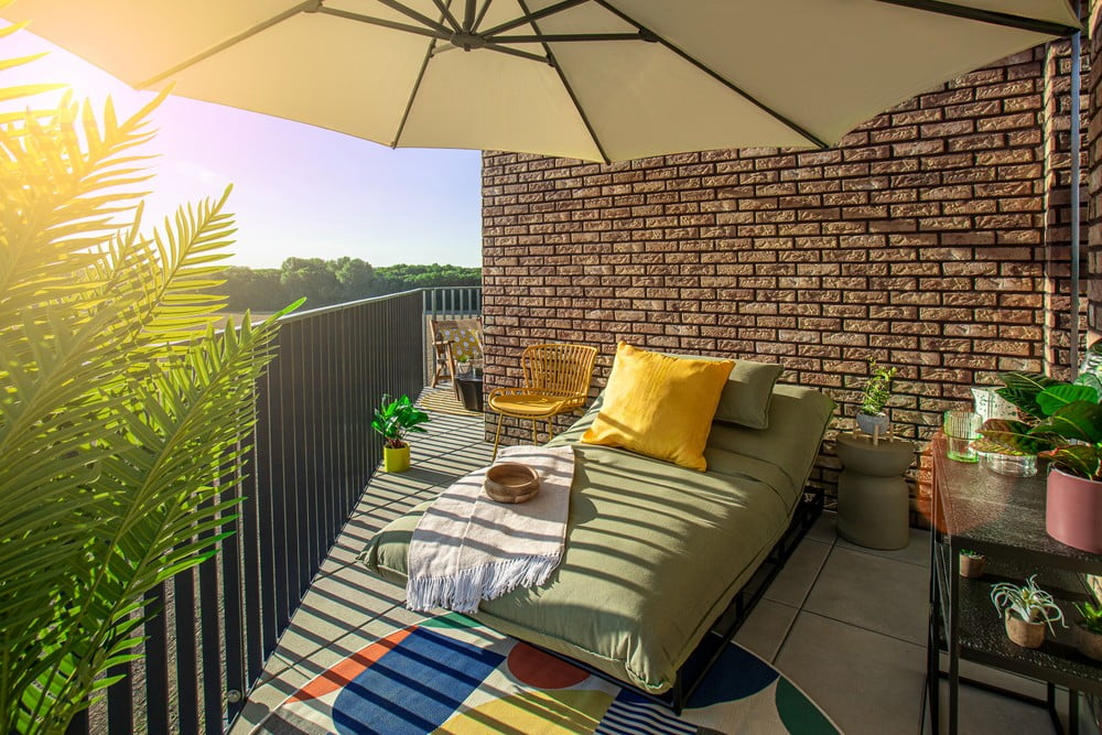 Iedvesma : Balkons un terase, Dārzs, Vasara, Tekstils