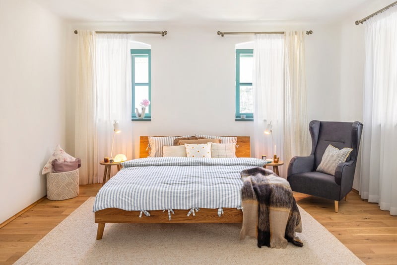 Iedvesma : Guļamistaba, Lauku stils