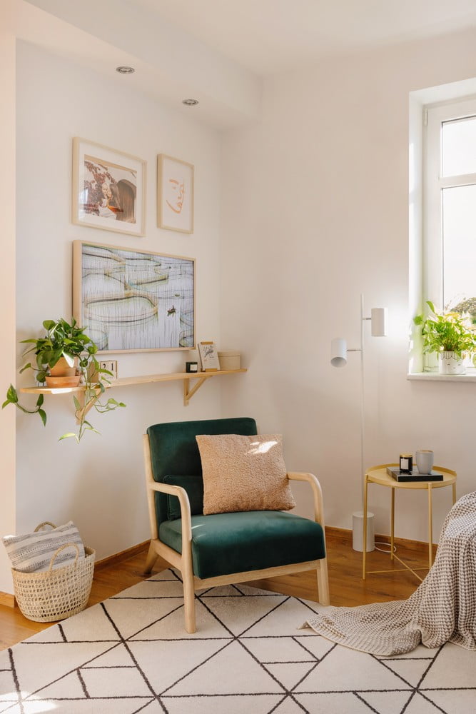 Iedvesma : Dzīvojamā istaba, Skandināvu stils, Tekstils