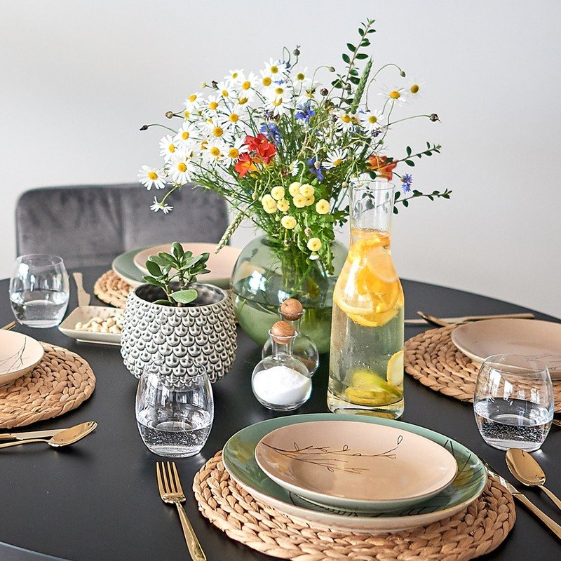 Iedvesma : Skandināvu stils, Ēdamistaba, Pavasaris