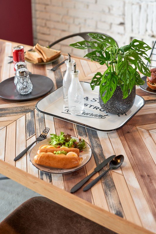 Iedvesma : Ēdamistaba, Industriālais stils