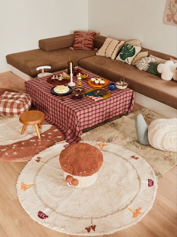 Iedvesma : Bērnu istaba, Boho stils, Tekstils