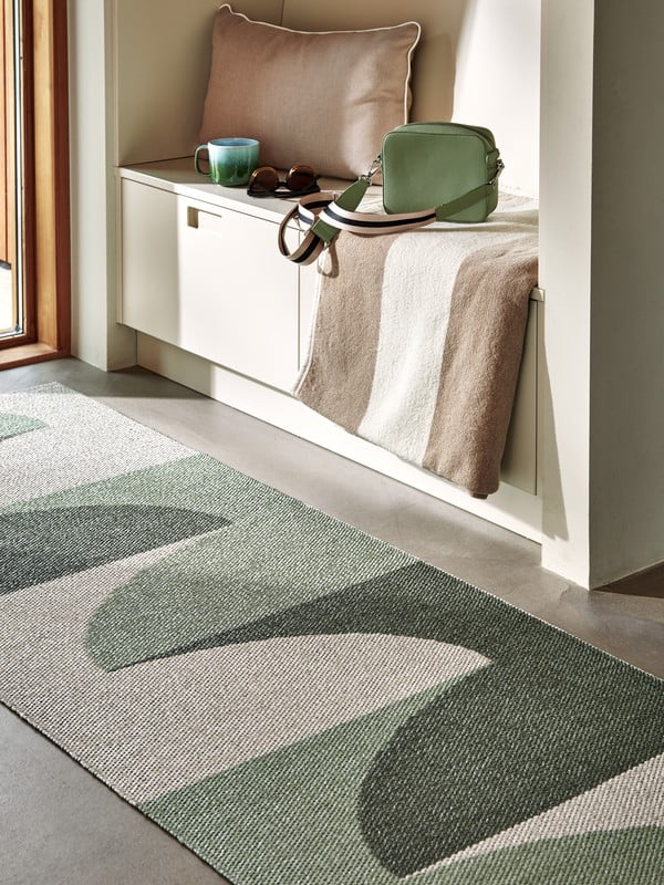 Iedvesma : Skandināvu stils, Priekšnams un garderobe, Dzīvojamā istaba, Tekstils