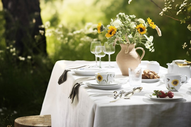 Iedvesma : Ēdamistaba, Dārzs