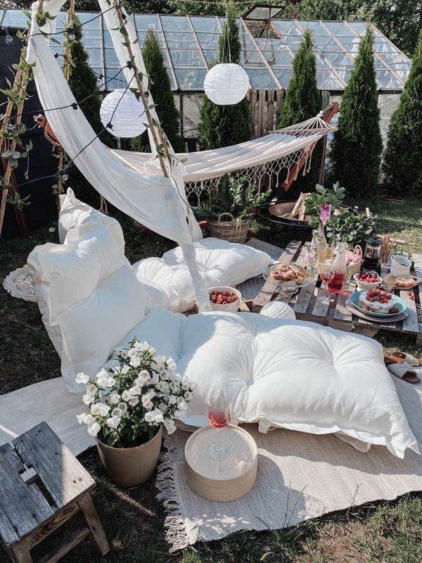 Iedvesma : Dārzs, Vasara, Boho stils