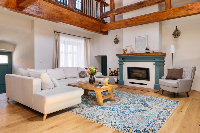 Iedvesma : Dzīvojamā istaba, Lauku stils