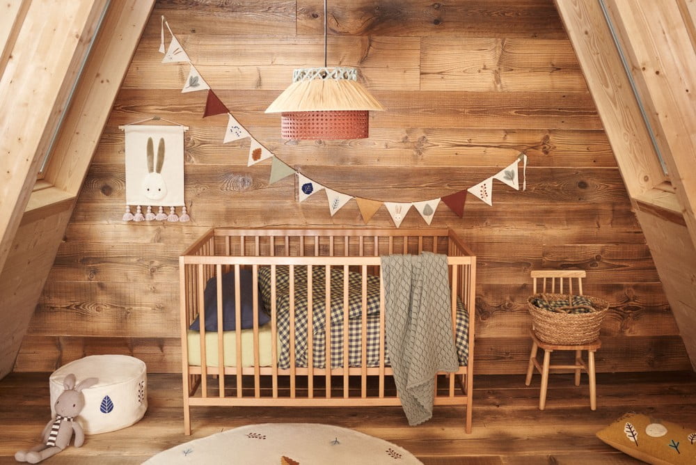 Iedvesma : Bērnu istaba, Skandināvu stils, Tekstils