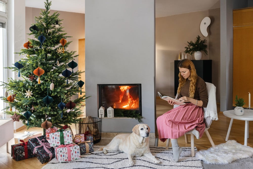 Iedvesma : Ziemassvētki, Dzīvojamā istaba