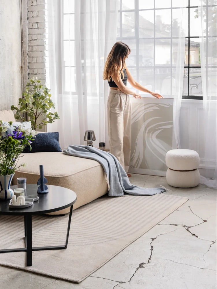 Iedvesma : Dzīvojamā istaba, Dekorācijas