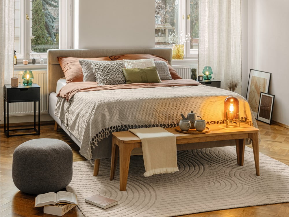 Iedvesma : Guļamistaba, Boho stils