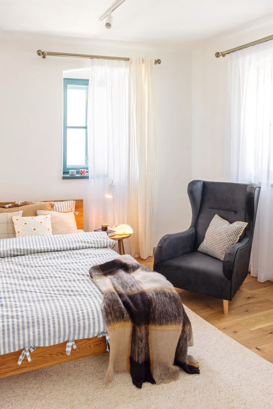 Iedvesma : Guļamistaba, Lauku stils