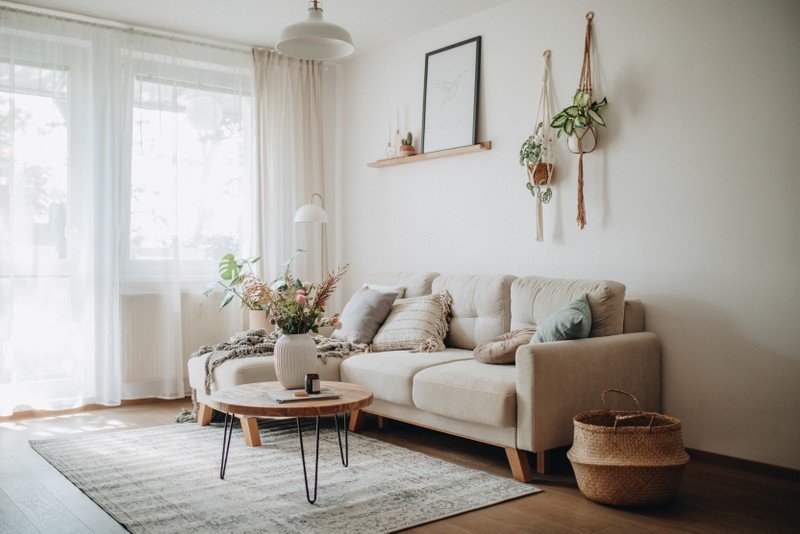 Iedvesma : Dzīvojamā istaba, Boho stils