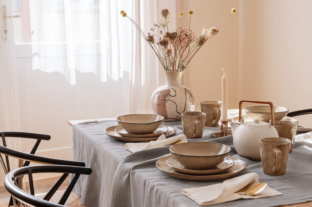 Iedvesma : Boho stils, Ēdamistaba