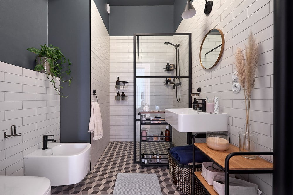 Iedvesma : Vannasistaba, Industriālais stils