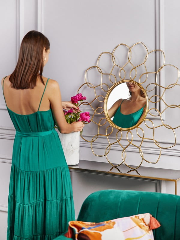 Iedvesma : Greznais stils, Dekorācijas, Dzīvojamā istaba