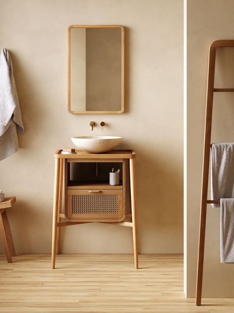 Iedvesma : Vannasistaba, Boho stils, Skandināvu stils