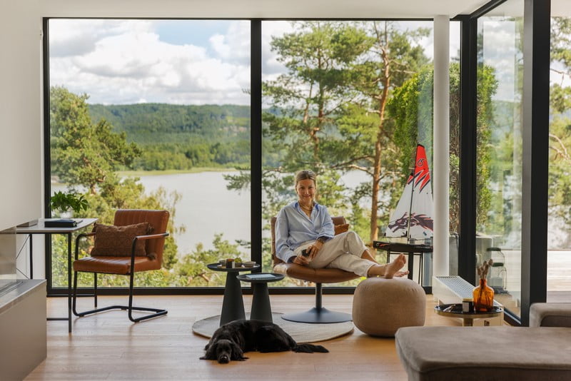 Bonami ciemojas: mājas, kurās interjers savijas ar dabu