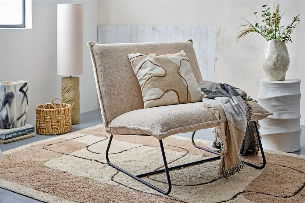 Iedvesma : Boho stils, Dzīvojamā istaba, Tekstils