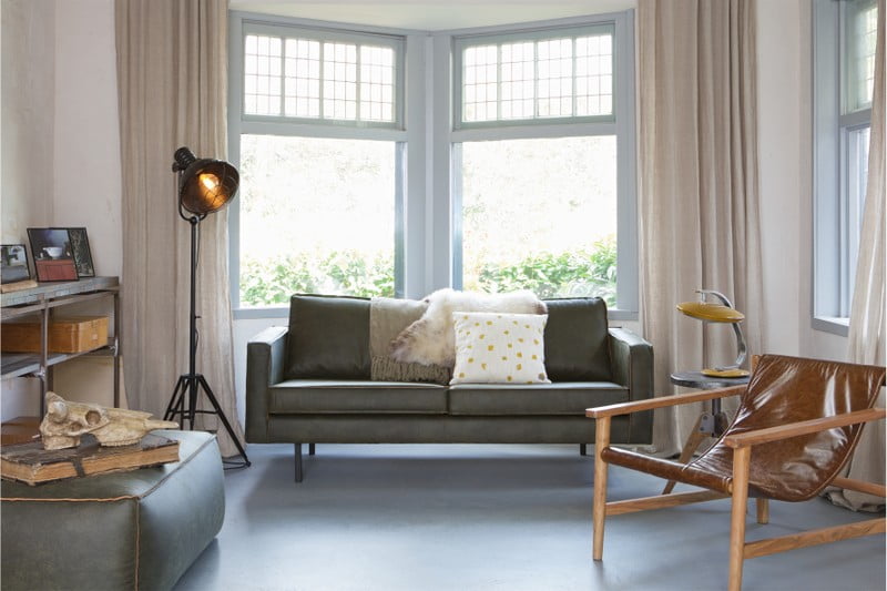 Iedvesma : Dzīvojamā istaba, Industriālais stils