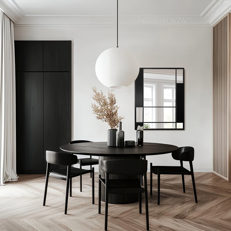 Iedvesma : Ēdamistaba, Dekorācijas