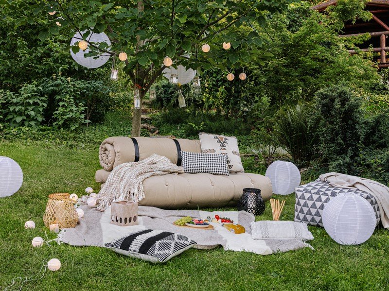 Iedvesma : Dārzs, Boho stils