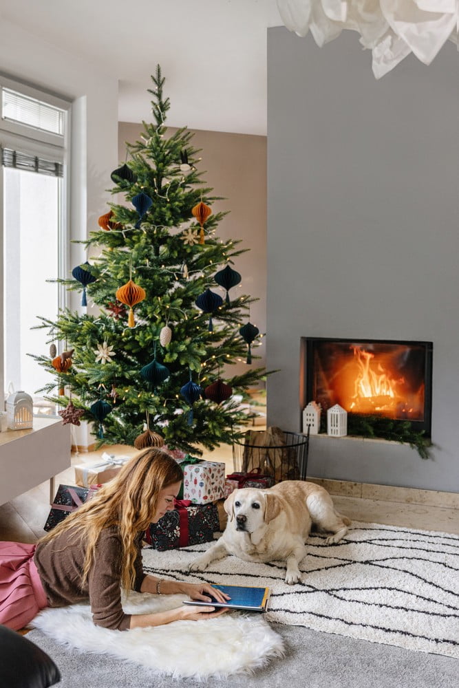 Iedvesma : Ziemassvētki, Dzīvojamā istaba