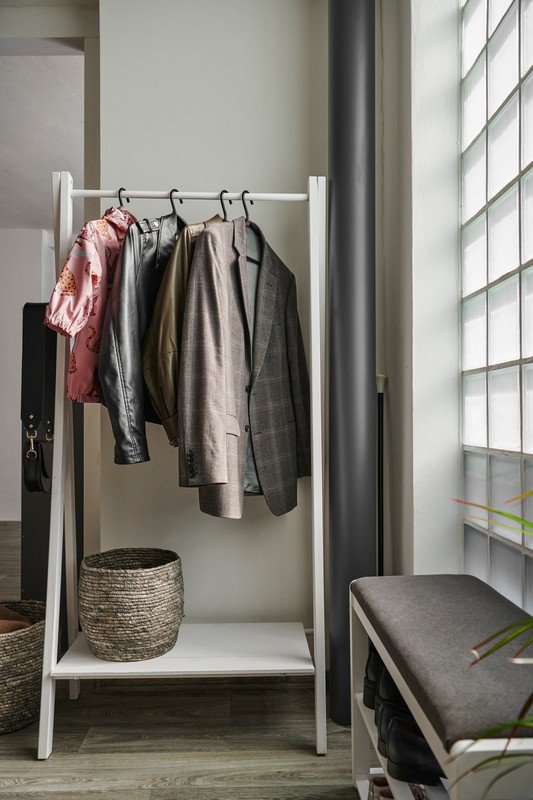 Iedvesma : Priekšnams un garderobe, Skandināvu stils