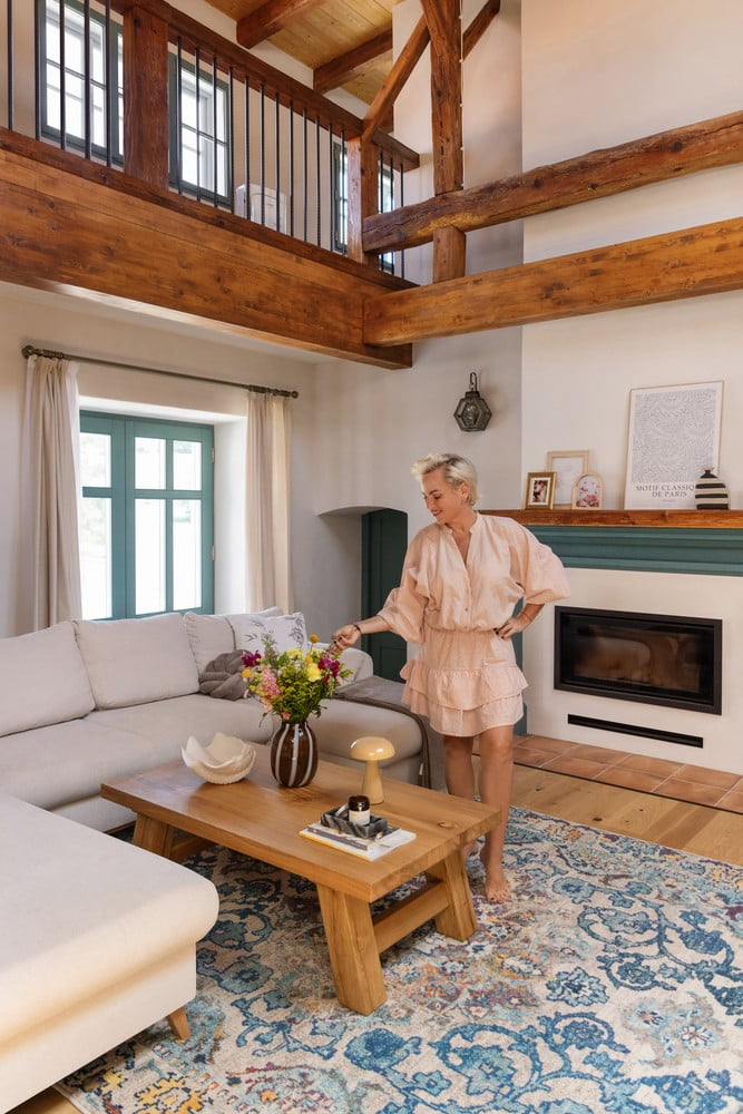 Iedvesma : Dzīvojamā istaba, Lauku stils