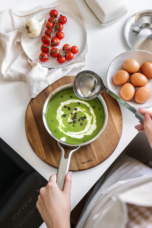 Iedvesma : Virtuve un ēdamistaba, Skandināvu stils