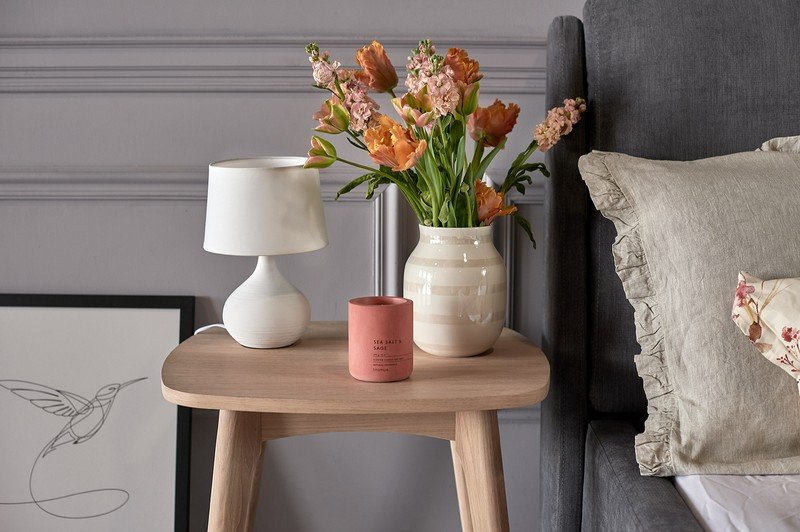 Iedvesma : Guļamistaba, Romantiskais stils, Pavasaris