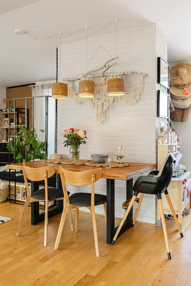 Iedvesma : Ēdamistaba, Boho stils