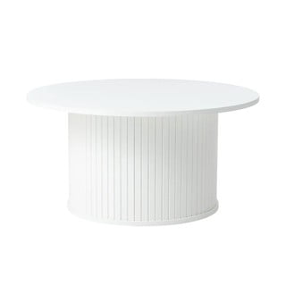 Balti kafijas galdiņi