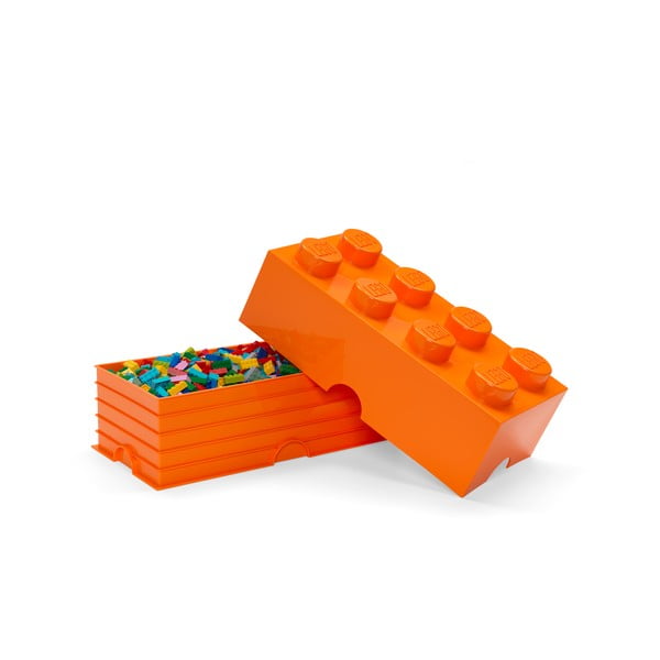 Oranža LEGO® glabāšanas kaste
