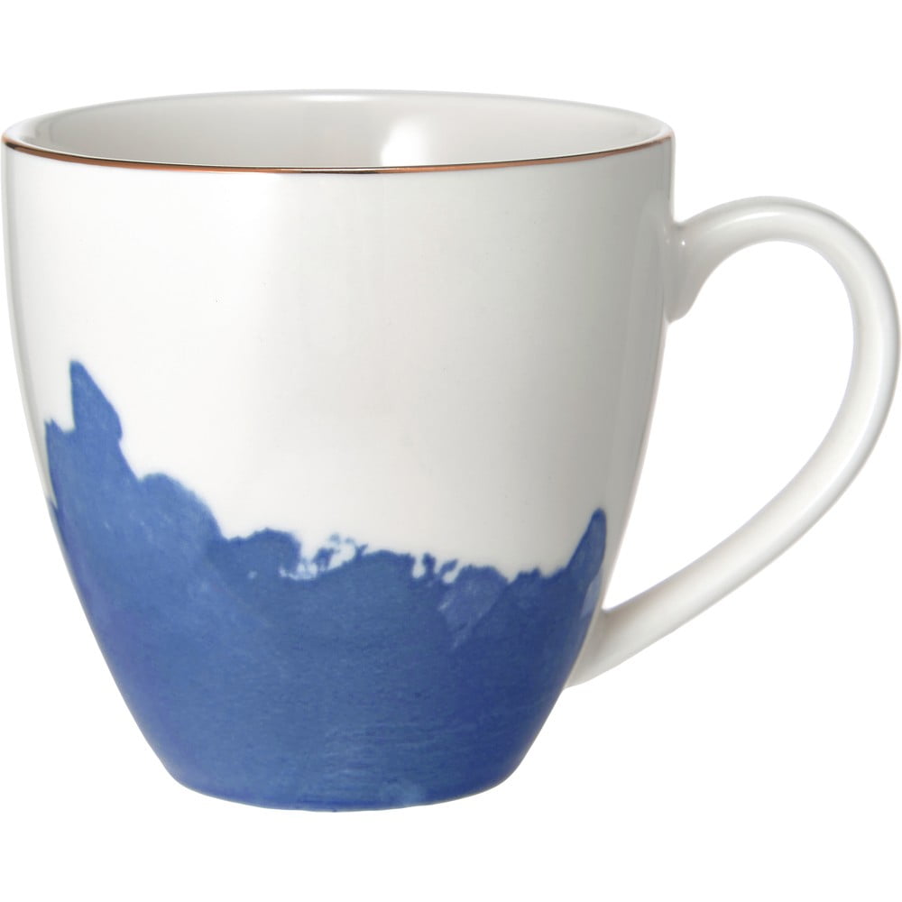2 zili baltu porcelāna kafijas tasīšu komplekts Westwing Collection Rosie
