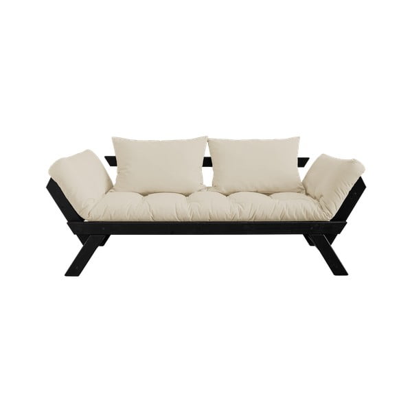 Dīvāns ar nolaižamām malām Karup Design Bebop Black Beige