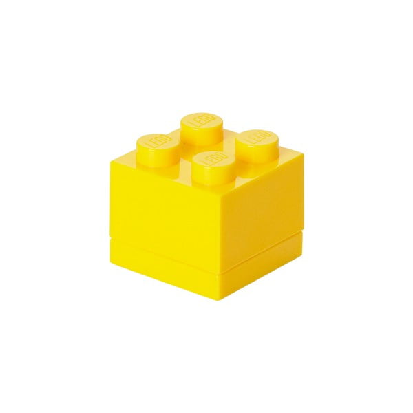 Dzeltena LEGO® mini uzglabāšanas kaste