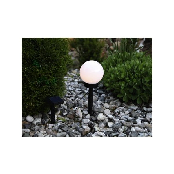 Āra LED lampa ar saules baterijām Star Trading Globus, ⌀ 15 cm