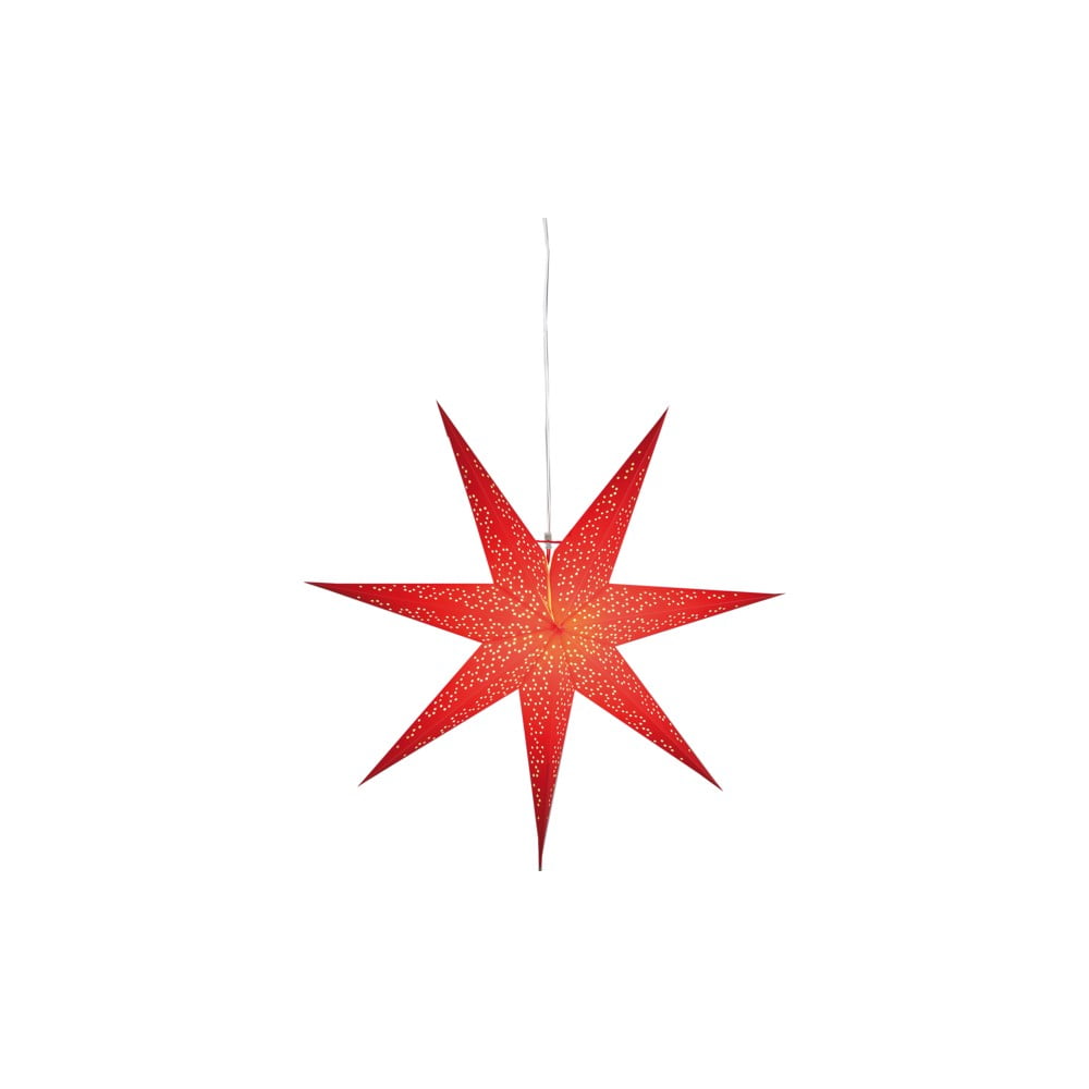 Sarkanā zvaigzne Trading Punktveida gaismas dekors, Ø 70 cm