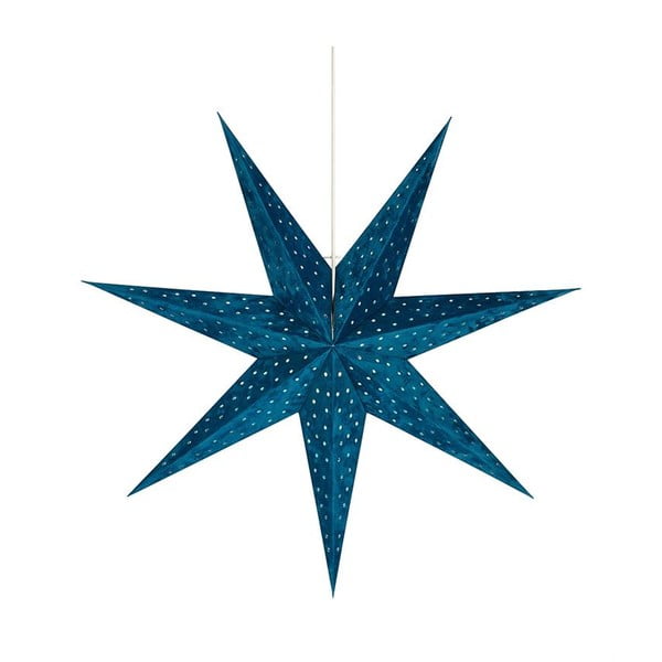 Zils piekaramais gaismas dekors Markslöjd Velours, augstums 75 cm