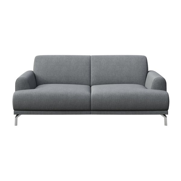 Gaiši pelēks dīvāns MESONICA Puzo, 170 cm