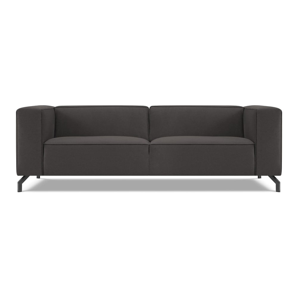 Melns dīvāns Windsor & Co Sofas Ophelia, 230 x 95 cm