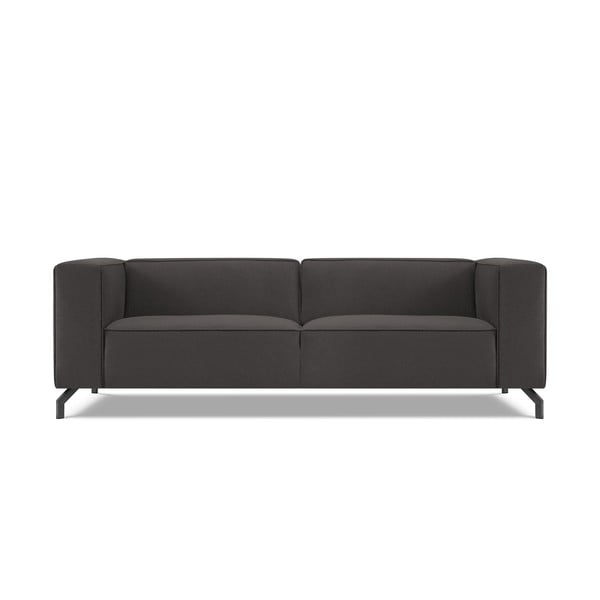 Melns dīvāns Windsor & Co Sofas Ophelia, 230 x 95 cm