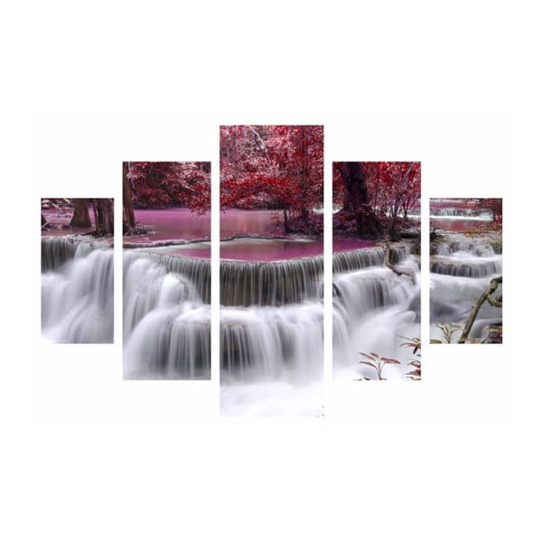 Daudzdaļīga glezna Waterfall, 92 x 56 cm