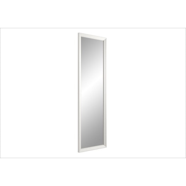 Sienas spogulis baltā rāmī Styler Parisienne, 42 x 137 cm
