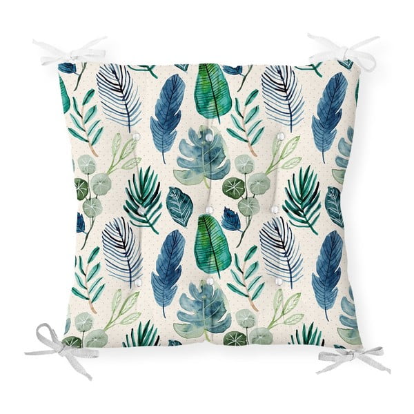 Spilvendrāna Minimalist Cushion Covers Navy Flower, 40 x 40 cm