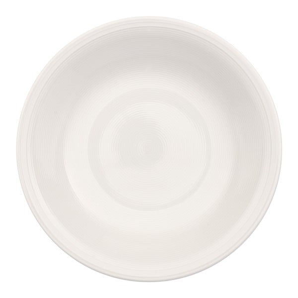 Balts porcelāna dziļais šķīvis Villeroy & Boch Like Color Loop, ø 23,5 cm