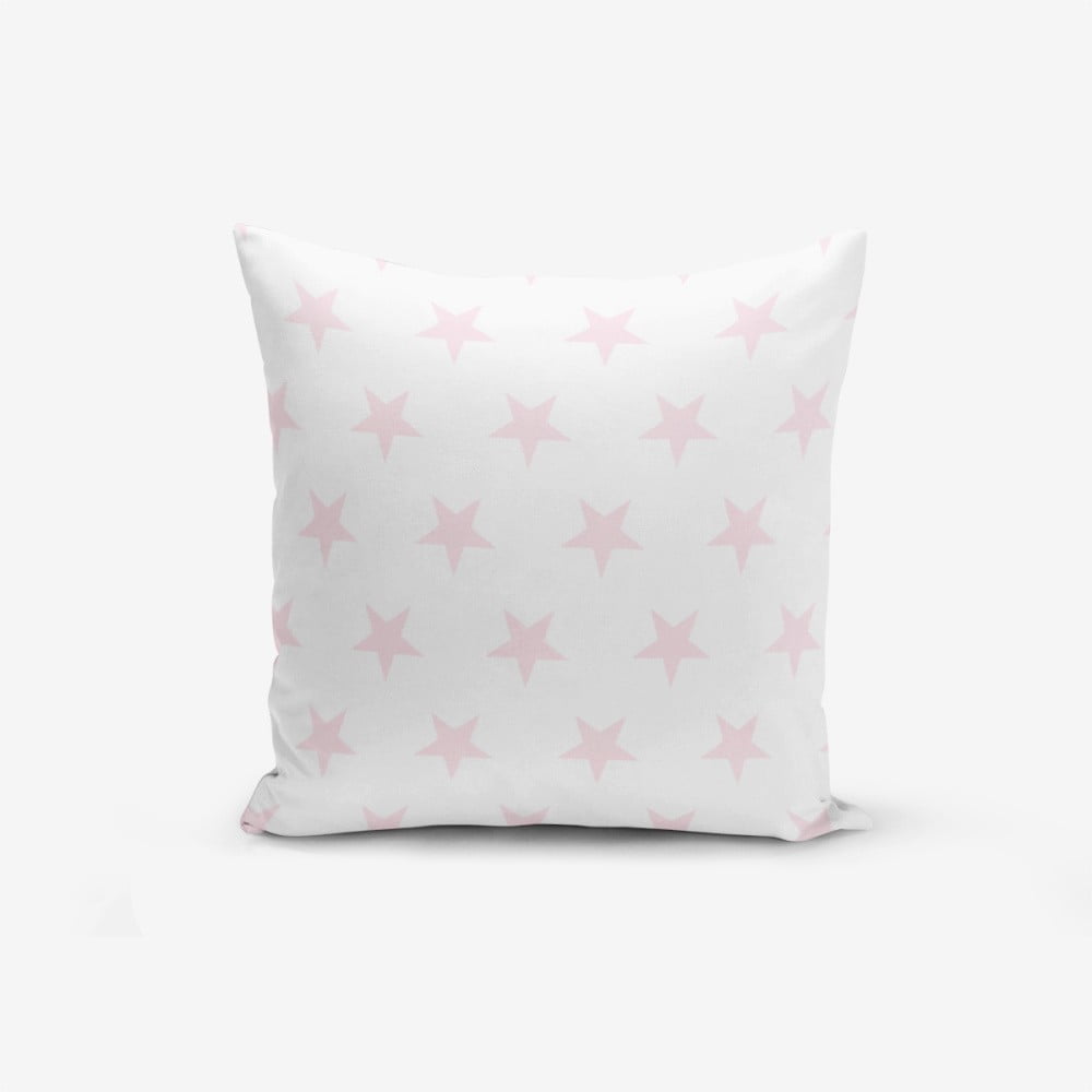 Spilvendrāna Minimalist Cushion Covers Powder Colour Star Modern, 45 x 45 cm